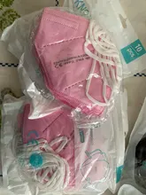 Mascarilla KN95 de 5 capas, máscara respiradora reutilizable, FPP2, FFP3, 1-100 uds., CE