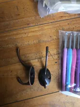 Hat-Hooks-Hanger Wardrobe Hook Coat-Bag Iron-Wall-Hooks Bathroom-Coat Vintage Alloy Bronze