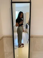 Pantalones informales para mujer, pantalones largos para mujer, pantalones sueltos con cintura elástica, pantalones sueltos para mujer