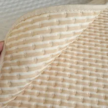 Colchón de algodón reutilizable para pañales de bebé, esterilla lavable impermeable para viaje en casa, cubierta de almohadilla cambiante, gran oferta