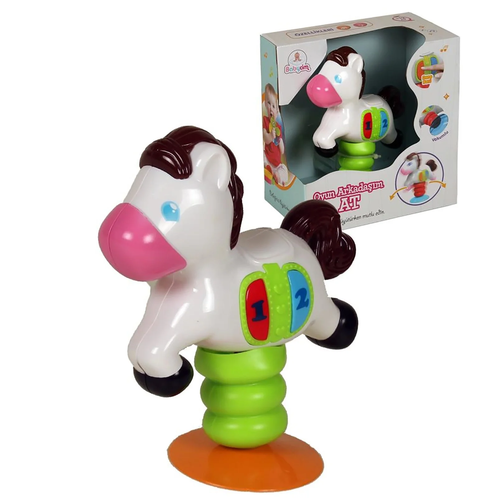 Ebebek Birlik Oyuncak моя еда и игра друг маленькая лошадка 12 м + |