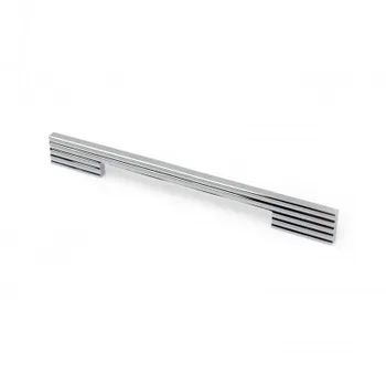 

Box with 10 handles contemporary decorative, made of aluminum, with polished chrome finish and 320 mm dis