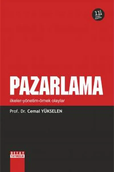 Маркетинг-принципы-управление-образцы событий. Cemal рост. Деталь Yayıncılık |