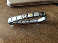 Hapiship-abalorio italiano de margaritas, rosa, estrella, mariposa, flor, pulsera de 9mm, fabricación de joyas de acero inoxidable, DJ274, 2020