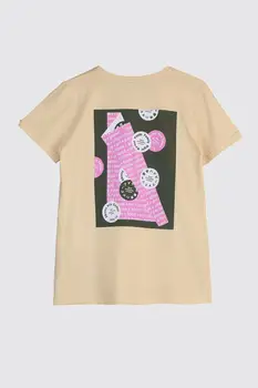

Trendyol Front and Back Printed Basic Knitted T-Shirt TWOSS20TS1250