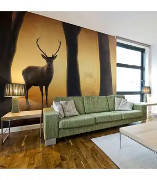 

Mural-Deer in his natural habitat