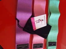 Bandas de resistencia para Fitness, Juego de 3 piezas, banda elástica expansora de goma para entrenamiento en casa, equipo de ejercicio