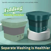 

Mini Folding Series Washing Machine Underwear Socks Baby Clothes Independent Washing Machine Portable For Home And Travel