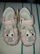 Clibee-Sandalias de gelatina para niñas pequeñas, zapatos ortopédicos clásicos de moda para niños y niñas, zapatos de cuero con luz LED