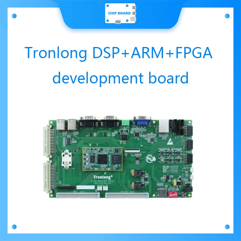 Макетная плата Tronlong DSP + ARM FPGA OMAPL138 Spartan-6 SATA VGA EMIFA |