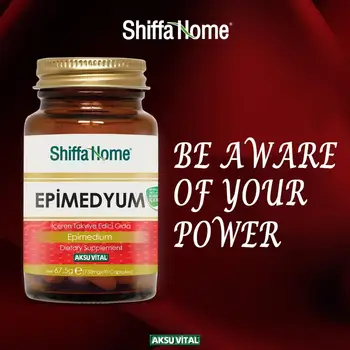 

Epimedium 750mg 90 Capsules