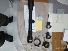 BU 3-9x40 Riflescope caza francotirador Rifle alcance caza ámbitos cañones Rifle al aire libre retícula vista alcance