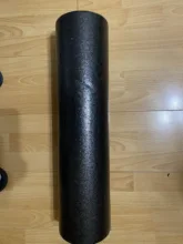 ROEGADYN EPP-Rodillo de espuma para Pilates, rodillo negro de espuma para Yoga, 30/45/60CM, equipo de ejercicio, rodillo de masaje corporal para mujeres/hombres