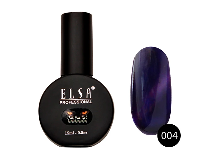 Геля-лак "КОШАЧИЙ ГЛАЗ 01-32" 15 мл, Elsa Professional(арт. А400-1 - Цвет: 04