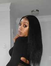 Brasileño luz Yaki recta mechones 100% extensiones de cabello humano mechones para las mujeres negras rizado extensión del pelo Remy armadura del pelo