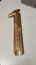 Measuring-Ruler Brass-Caliper Vernier Dual-Scale Retro Mini High-Quality Portable Pure-Copper