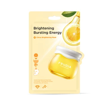 

Facial Mask - Citrus Brightening Sheet Mask(1pc) Frudia Serum Cream Moisturize Essence Face Care Skin Care Korea Cosmetic
