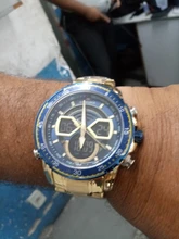 NAVIFORCE-relojes deportivos militares para hombre, pulsera Digital de cuarzo analógico de lujo, resistente al agua, con retroiluminación brillante, color dorado