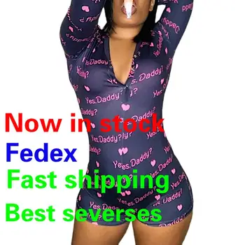 

Local stock Summer Sexy Bodycon Women Sleepwear Bandage Bodysuit