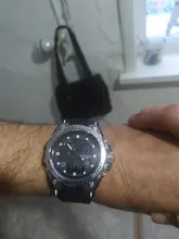 SANDA- Reloj deportivo digital negro para hombre, reloj masculino de pulsera con led, resistente al agua hasta 3atm, militar