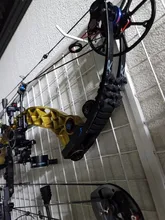 Estabilizador de extremidades de arco compuesto para tiro con arco, goma muy elástica, absorción de impacto, cangrejo para Flecha, accesorios de caza, 2 uds.