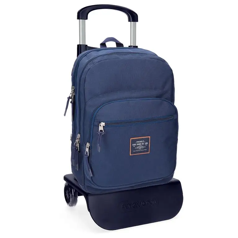 pepe jeans trolley bag
