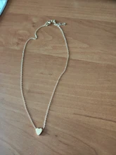 Collar con colgante de corazón pequeño para mujer, cadena y corazón corto, regalo, étnicos bohemios, collar de Gargantilla al por mayor