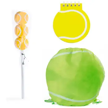 

Lote de 8 Mochilas + 8 libretas + 8 lápices con 3 Gomas, Balón de Fútbol. Regalos para Eventos Infantiles y Cumpleaños de niños.