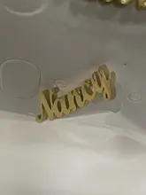 Pendientes personalizados con el nombre, par de pendientes, con cierre de tuerca, personalizados con el nombre, para mujeres