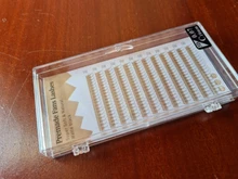 GAHAMACA-Extensión y volumen de pestañas prefabricadas en Rusia, pestañas individuales de visón curvado 2D/3D/4D/5D/6D