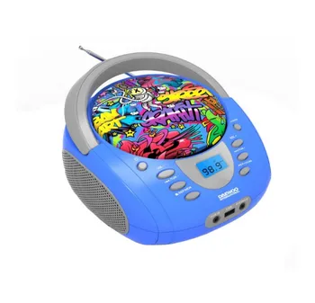 

Portable Bluetooth Radio Daewoo DBU-10 Graffiti FM Blue