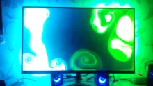 Backlight Computer Pc-Screen Ambient Ws2812b Led Desktop Full-Kit DIY Rgb Usb Easy 1M