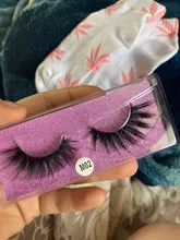 Manooby-pestañas de visón gruesas, pestañas postizas largas naturales 3D, pestañas de visón suaves y espectaculares, maquillaje