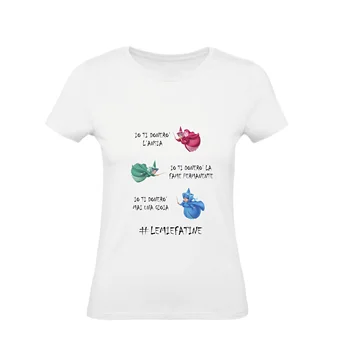 

Cotton WOMAN T-shirt BASIC super fit top quality # LEMIEFATINE-MADE IN ITALY
