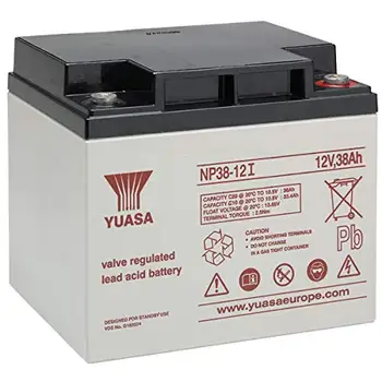 

Yuasa NP38-12 Yuasa Battery (38Ah 12V) for all applications, lead acid battery, rechargeable 12v battery, 12v lead