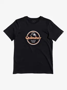 

T-shirt Quiksilver to kid Words Remain black