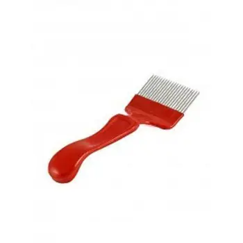 

Fork deoperate thick red plastic handle