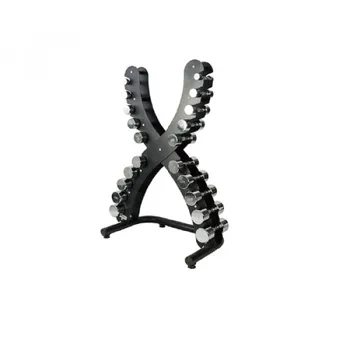 

Dumbbell stand X-shaped for 10 pairs sizes