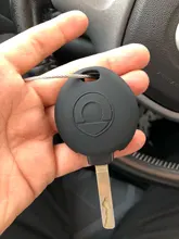 Funda de silicona para llave del coche, funda protectora para BENZ SMART para CITY y ROADSTER FORTWO, 3 botones, mando a distancia