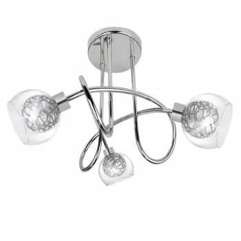

Ceiling Lamp 3 Lights Floki, metal chrome