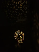 Led-Lantern Control Solar-Lamp Garden-Light Sensitive-Sensor Hanging Outdoor Olive-Shape
