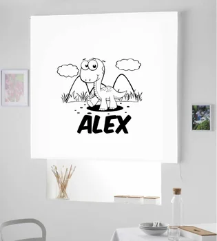 

Blind Iroa customizable Child/Dinosaur Alex! ROLLER BLINDS TRANSLUCENT! (WHITE 100X175)