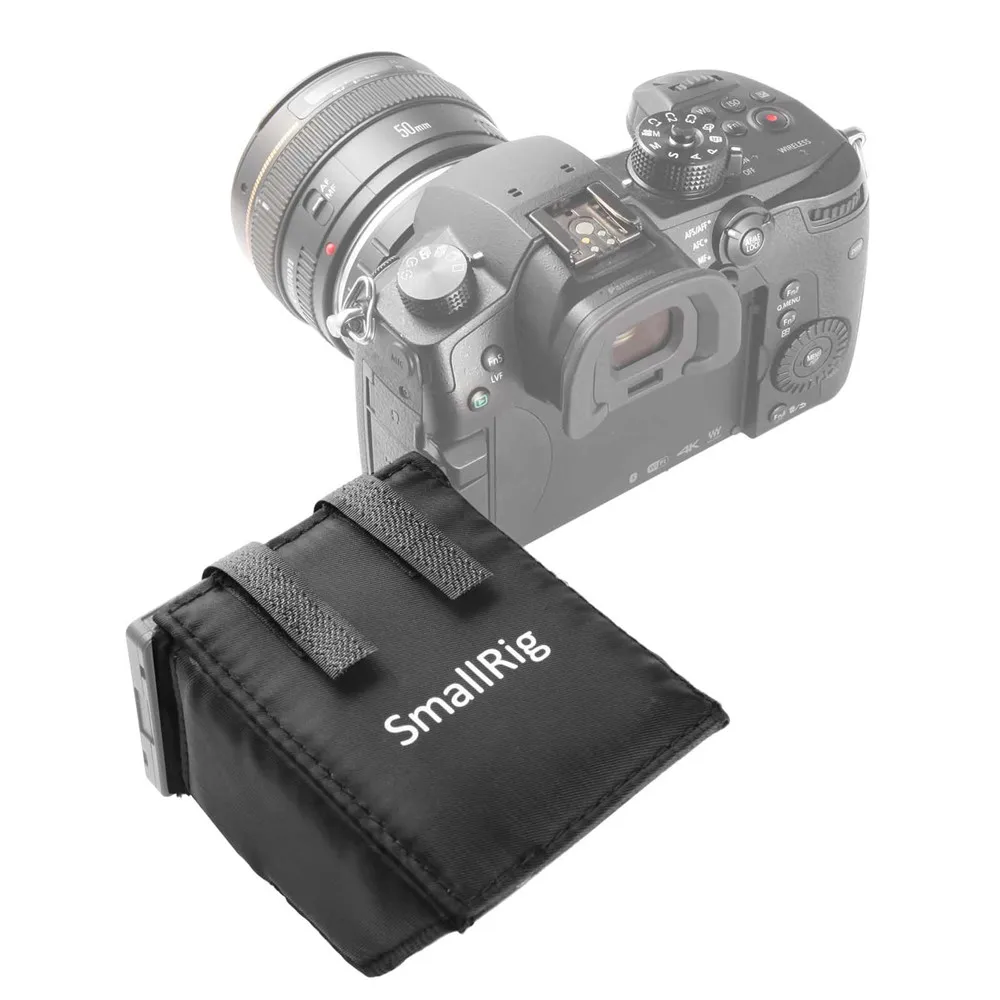 SmallRig нейлоновый солнцезащитный козырек с ЖК экраном для DSLR камер и видеокамер