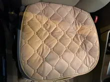 Short Seat-Cushion Plush-Chair Rear/full-Set Winter Non-Slip Mat Pad