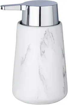 

Ceramic "Adrada" Wenko jabon dispenser in white color 10,5x15x8,5 cm