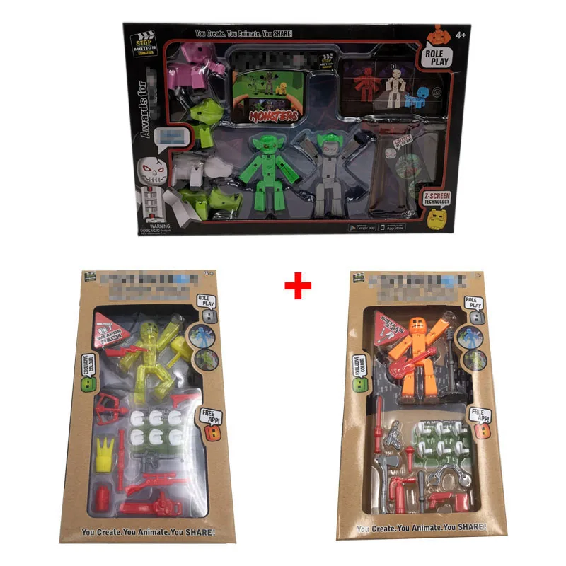 as picture Stikbot Mega Monster Pet Stiklion stikelephon Stikhippo stiktrhino Stiktriceratops Stikstegosarus Stikpachycephalosaurus - Цвет: as picture