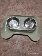 Pet-Accessories Dog-Bowls Double-Food Feeding-Supplies Pet-Drinking-Dish-Feeder Puppy