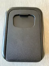 Caja de Seguridad para llave a prueba de agua, caja de almacenamiento con combinación de 4 dígitos, bloqueo de contraseña para interior y exterior, almacenamiento de llaves oculto