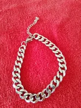 Pulsera de cadena cubana para hombre y mujer, brazalete clásico de acero inoxidable, 3/5/7mm de ancho, regalo de joyería, nueva moda, 2020