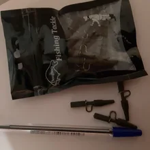 Kit de Clips de seguridad de alta resistencia, Clips de cambio rápido, conector giratorio fácil, carpas, equipos de pesca, aparejos, 20x